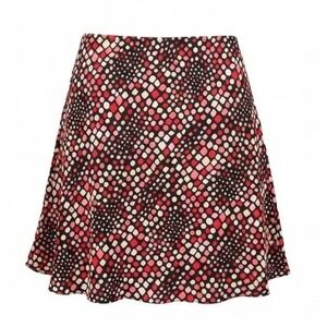 Y2K Polka Dot VTG Retro Chic‎ Flowy Flare Festival Swing Skirt Plus 22/24W